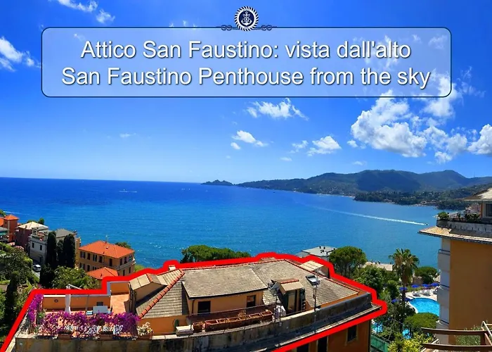 Attico San Faustino: Beachfront Villa with Panoramic Sea Views